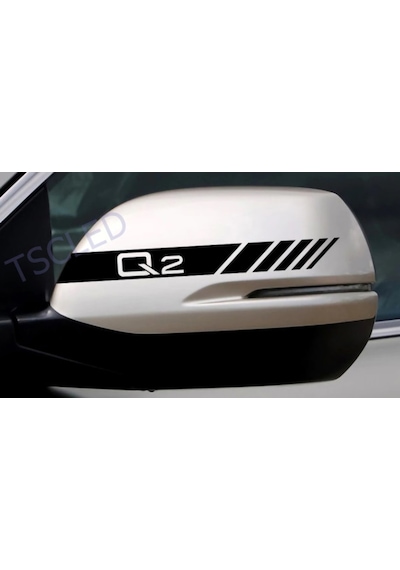 Q2 Ayna Sticker Audi Oto Araba Sticker