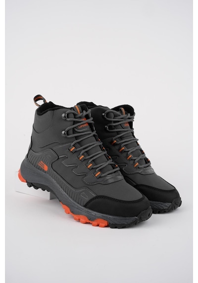 Muggo Alaska Unisex Garantili Trekking Outdoor Bağcıklı Yandan Fermuarlı Kışlık Bot 001