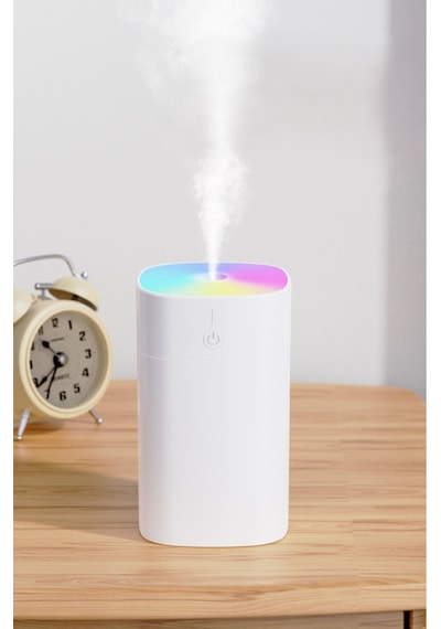 400 Ml Ultrasonik Oda Ve Araç Hava Nemlendirici Buhar Makinesi Ve Aroma Difüzörü