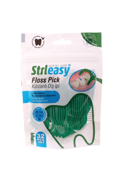 Strleasy Kürdanlı Diş İpi 32'li