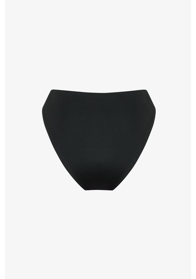Penti Siyah High Leg Slip Bikini Altı