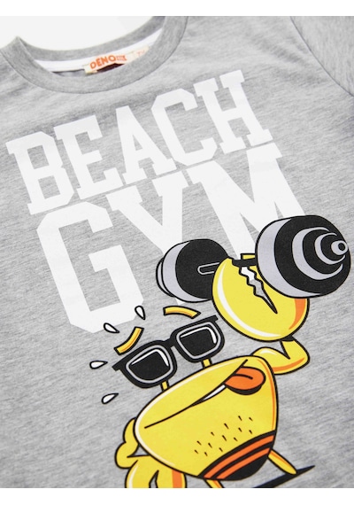 Beach Gym Erkek Çocuk T-shirt Şort Takım