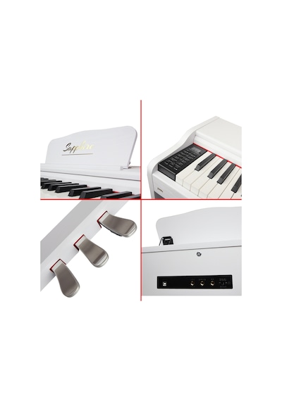 Jwin Sapphire Sdp-120w 88 Tuşlu Çekiç Aksiyonlu Piyano