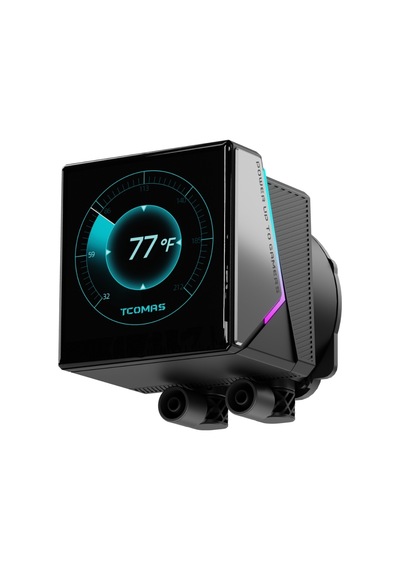 Tcomas Angl 360mm Am5/lga1851 Uyumlu Siyah Sıvı Soğutucu Azaz3tcmas0001