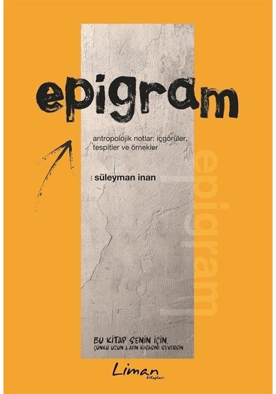 Epigram - Süleyman İnan - Liman Kitapları