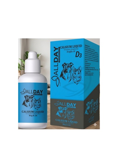 Allday Kedi Ve Köpekler İçin Calsium Tablet 75 Gr