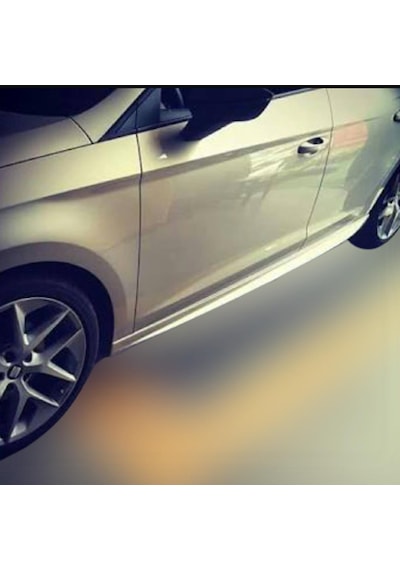 Skoda Rapid Yan Marşpiyel Fiber Boyalı - Leon R Modeli