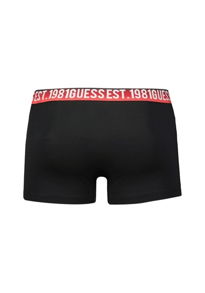 Guess Erkek 3'lü Boxer U5bg61.syh Siyah