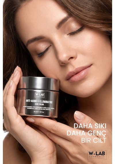 W-lab Cosmetics Anti-aging & Illuminating Cream 50 Ml Yüz, Boyun Ve Dekolte Aydınlatıcı Yaşlanma Karşıtı Krem