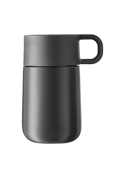 Çelik Antrasit Kişisel Kısa Termos 300 Ml Diğer