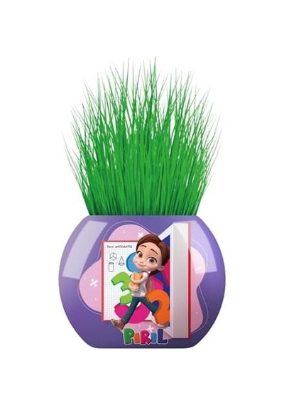 Yuup Pırıl Temalı Çim Adam 6'lı Set Çocuklar İçin Eğitici Ve Eğlenceli Bitki Yetiştirme Kiti