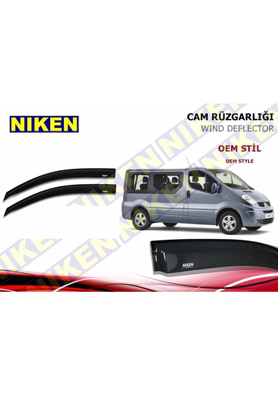 Renault Trafic Cam Rüzgarlığı 2001-2014 Arası 2Li Niken