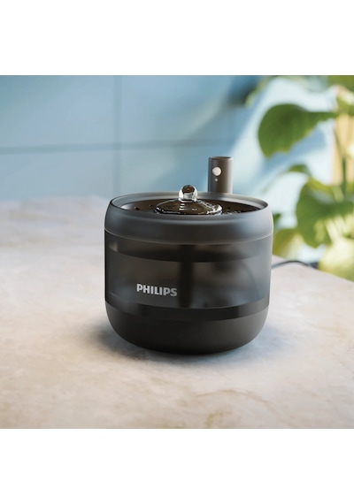 Philips Evcil Hayvan Serisi Su Pınarı, Çok Katmanlı Filtre, Bıyık Dostu, Hareketle Aktifleşir, Paw3210/02