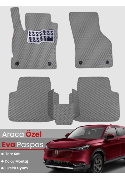 Honda Hrv 2021-2025 Uyumlu Eva Paspas Tam Set Araca Özel,kolay Montaj,su Geçirmez 771