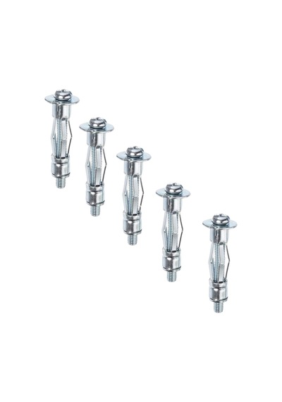 Tr Boşluk Dübel Çelik Alçıpan Frt Tuğla Paraşüt Duvar Bims 4x38 Metal 5 Adet Diğer