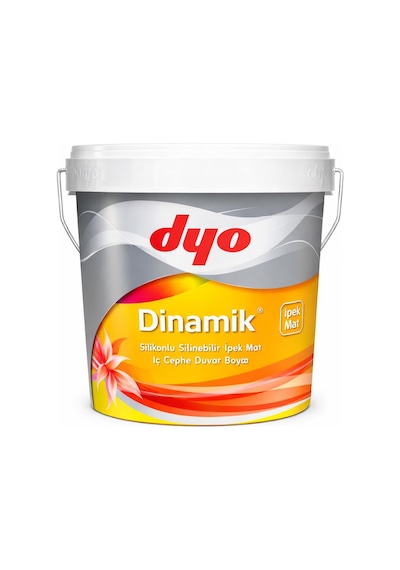 Dyo Dinamik Silikonlu İpek Mat İç Cephe Boyası 7.5 Lt Alüvyon Diğer