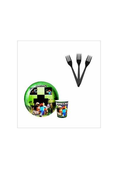 Minecraft Tabak, Bardak, Çatal
