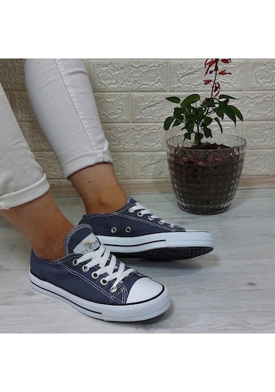 Fiyra 554 Füme Kısa Unisex Sneaker Keten Spor Ayakkabı 001