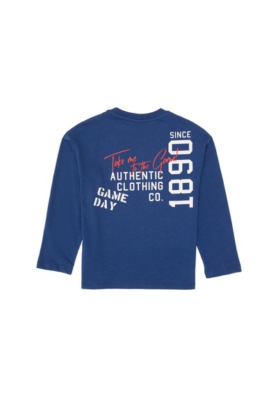 U.S. Polo Assn. Erkek Çocuk İndigo Bisiklet Yaka Süprem Sweatshirt 50316516-VR028