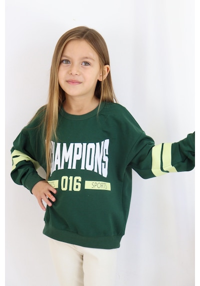 Miababy Champions Baskılı Sweat Karışık Renk