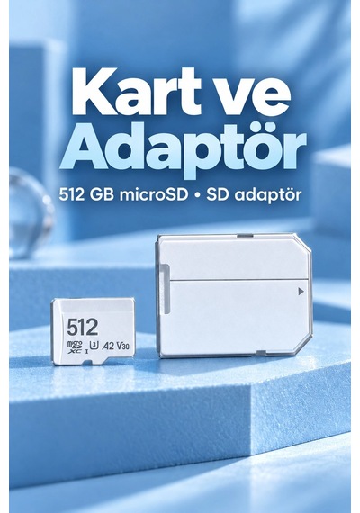 Zenvia 512 Gb Bellek Kartı Microsd Ve Sd Adaptör Znv2026