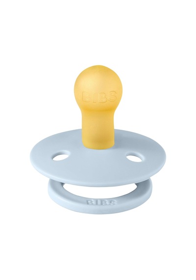 Bibs Studio Polka Small Emzik-baby B.Steel Blue 0-6 Ay