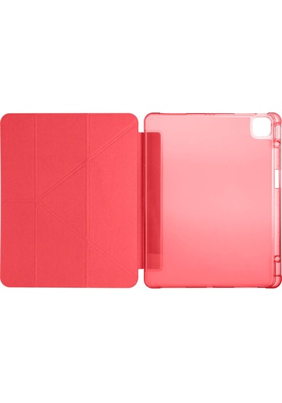 Apple Uyumlu iPad Pro 13 2024 Kılıf Zore Tri Folding Kalem Bölmeli Standlı Kılıf Kapaklı Kılıf