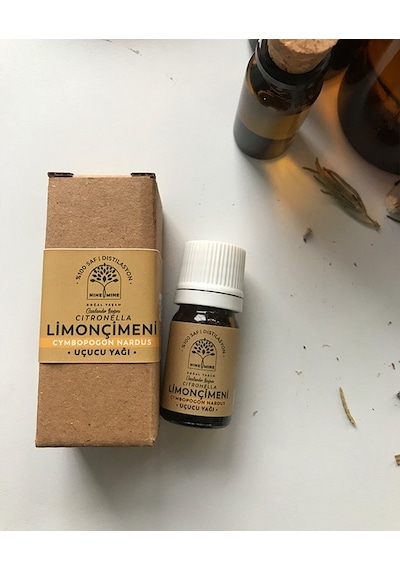 Nine Mine Limon Çimeni Uçucu Yağı 5 Ml Karışık