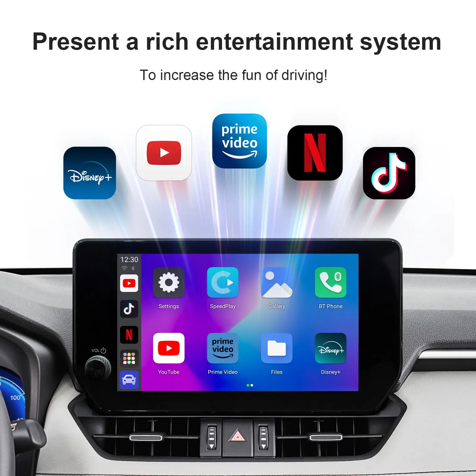Ls2 Android 13.0 Carplay Aibox 2gb Ram 32gb Rom Kablosuz Carplay Android Auto Youtube Netflix Wifi Gps Diğer