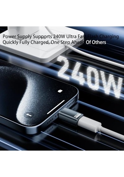 240w Usb-c Adaptör 80gbps Veri Aktarımı & 8k Görüntü Desteği İle Ultra Hızlı Şarj