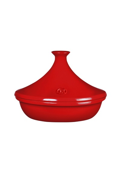 Emile Henry Ateşe Dayanıklı Tajin 32 Cm 5 L Kırmızı/burgundy -345632 - Kırmızı/burgundy Kırmızı