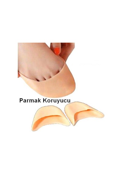 2 Li Silikon Parmak Gömleği Ayak Parmak Koruyucu Tüm Parmak İçin