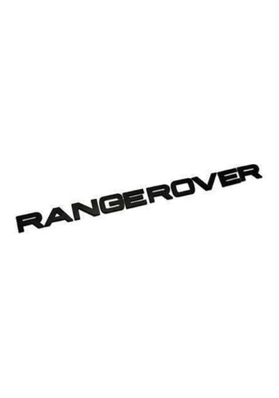 Range Rover Kaput Ve Bagaj Siyah Metal Yazı Ürün