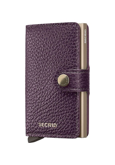 Secrid Miniwallet Pebble Kartlık Cüzdan, Mor Çok Renkli