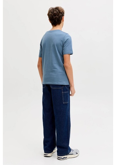 Jack & Jones Jjelogo Çocuk Tişört Mavı