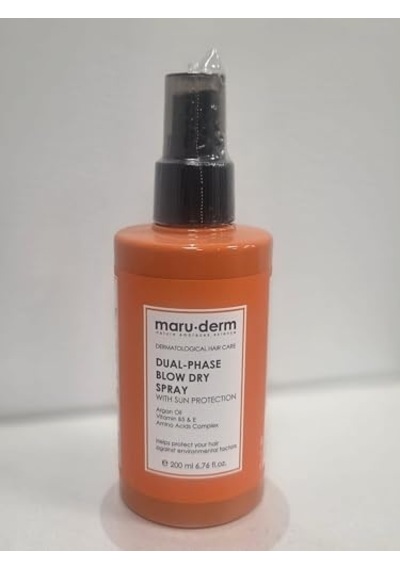 Maruderm Çift Fazlı Isı Ve Güneş Koruyucu Saç Spreyi 200 Ml