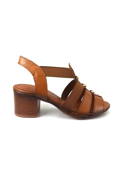 Venüs 185722 Günlük Hakiki Deri Bayan Sandalet-taba Taba