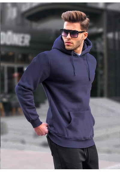 Madmext Madmext Lacivert Erkek Sweatshirt 5339-lacivert Lacivert