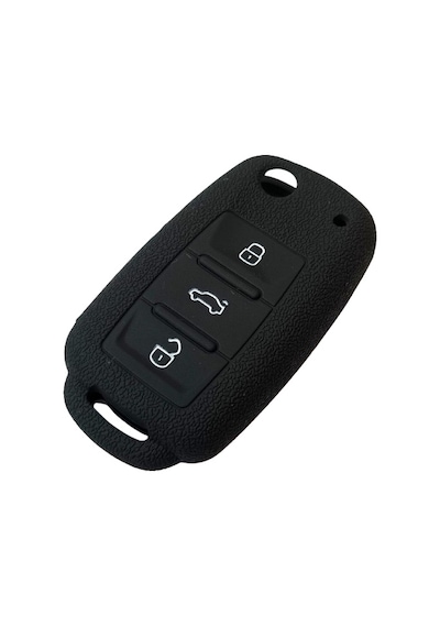 Volkswagen Seat Uyumlu Skoda Uyumlu Uds Silikon Anahtar Kılıfı Kumanda Kılıfı Oto Anahtarlık