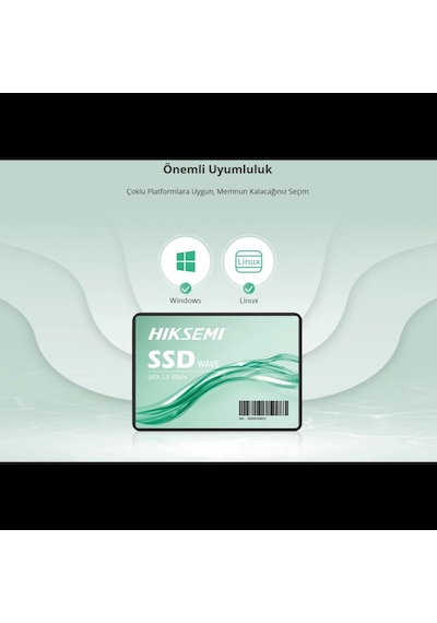 Hiksemi HS-SSD-WAVE(S) 2048 Gb 550-510 Mb/s 2.5 inch SATA3 3D Nand SSD