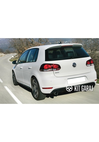 Volkswagen Golf 2009-2012 Parlak Siyah Difüzör Plastik Boyalı