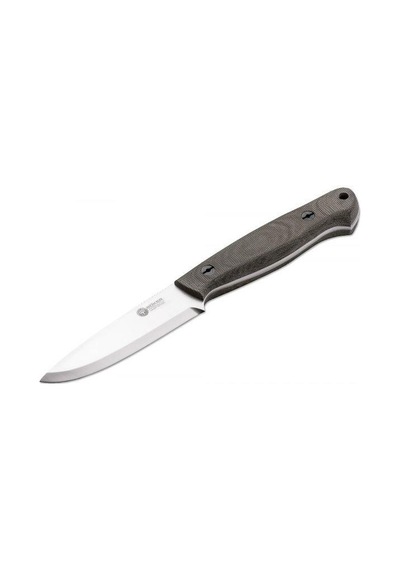 Böker Arbolito Bushcraft Micarta Kamp Bıçak Gri - Gümüş