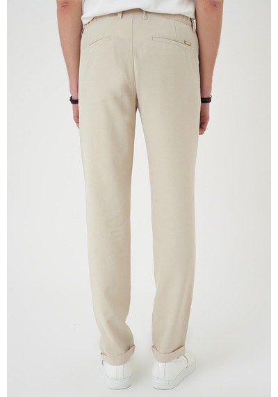 Efor Comfort Beli Lastikli Rayon Karışımlı Krem Jogger Pantolon P 1194 Krem Efor Comfort Beli Lastikli Rayon Karışımlı Krem Jogger Pantolon P 1194 Krem