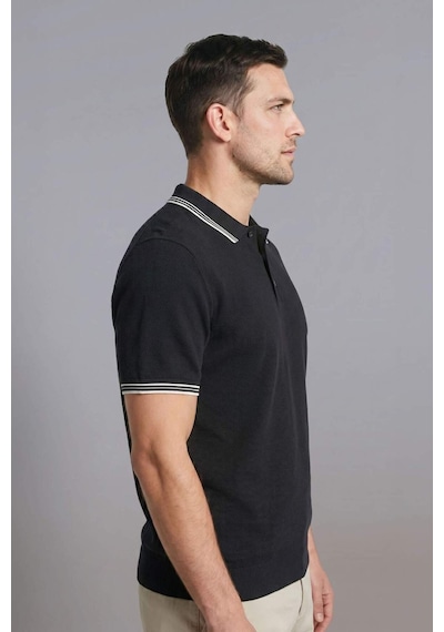 Defacto %100 Pamuk Polo Tişört G3307ax26smnv64 Lacivert-nv64