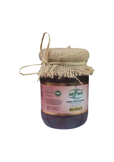 Saff1011 Organik Süzme Kestane Balı 240gr