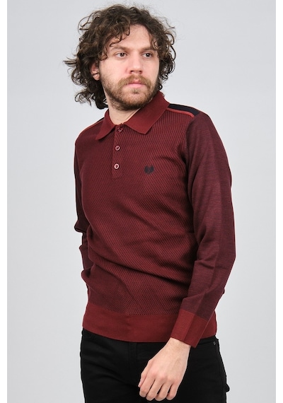 Pelikan Erkek Polo Yaka Kazak 1577412 Kırmızı Kırmızı