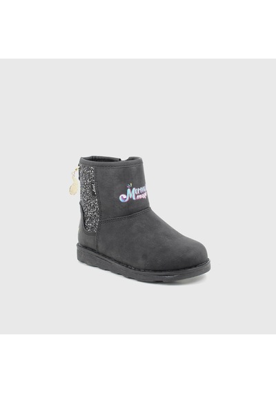 IGI&Co Nero Black Bot Kız Çocuk 8988011 Igı&co Mem 89880 Nabuk Pu/glıtte 27-32 Siyah