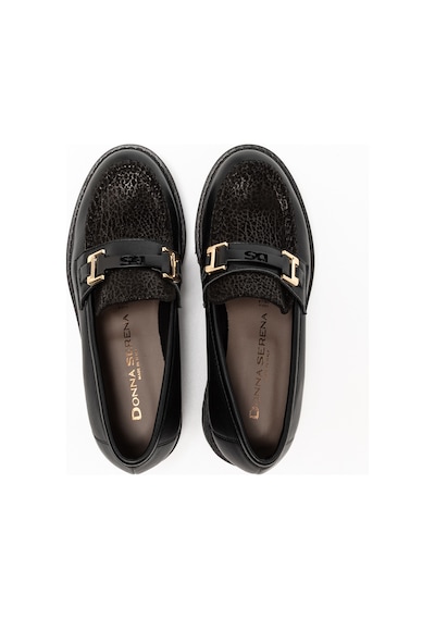 Nero Black Oxford Klasik Kadın 745782dm Donna Serena 5782dm Nap Str Nero/me Pe Nero Siyah