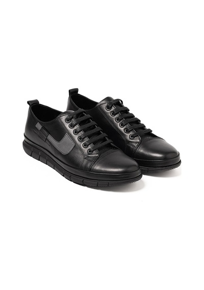 Sneaker Erkek Og-3722 John May 101-1203 Siyah Dolaplı-gri Atlas