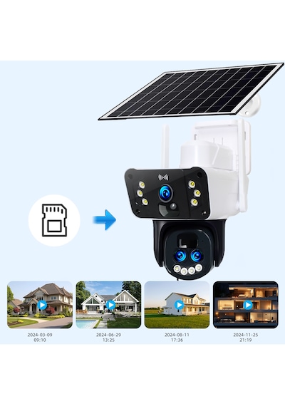 O-kam 3950 15mp 10x Optik Zoom Ultrahd 4g Solar Akıllı Güvenlik Kamerası
